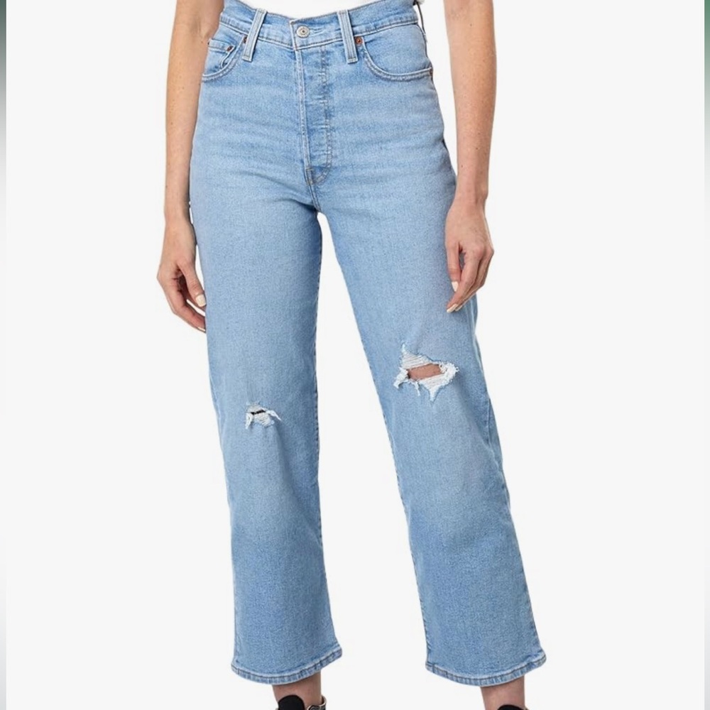 Levi's Ribcage Straight Ankle Jeans